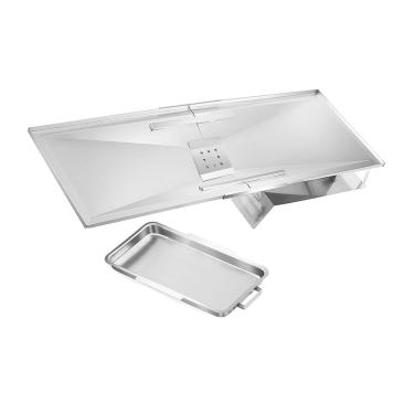 Imagem de Grillflame G651-1200-W1A 463235713 Peças de reposição para bandeja de graxa Charbroil Grill 463239915 463230513 463240115 463230515 463235815 Bandeja de graxa com bandeja de fixação p Peças para