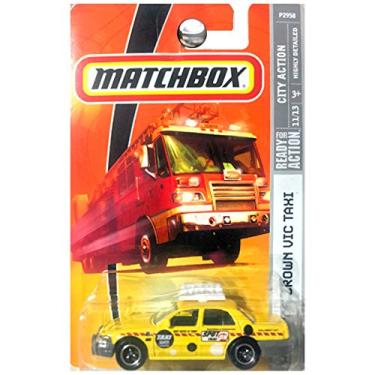 Imagem de Matchbox City Action 2006 Crown Vic Victoria Taxi Yellow 51