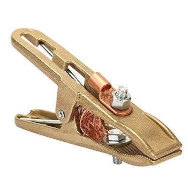 Imagem de Grampo de solda Miller Grampos de aterramento para soldadores Latão 260 300 500A Material de latão Uma forma solda braçadeira de terra para máquina de solda (260A) (500A)