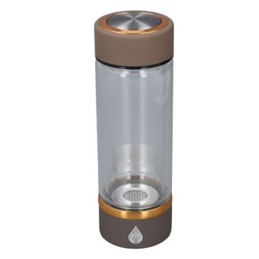 Imagem de Garrafa de água de Hidrogênio de Vidro Portátil Ionizador de água de Hidrogênio Recarregável Máquina Ionizadora de água 420ml