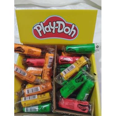 Imagem de Massinha Play-Doh - CORES SORTIDAS - AZUL / VERDE / VERMELHA / LARANJA