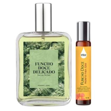 Imagem de Perfume Funcho Doce Delicado Mulher 100ml + Óleo Essencial - Essência 