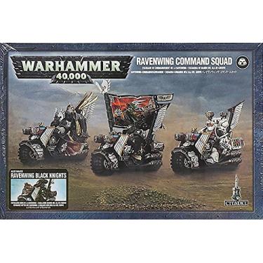 Imagem de Games Workshop Dark Angels Ravenwing Command Squad - 3 Miniaturas de Plástico, Sem Pintura, Necessita Montagem - Tema Ficção Científica, Adulto