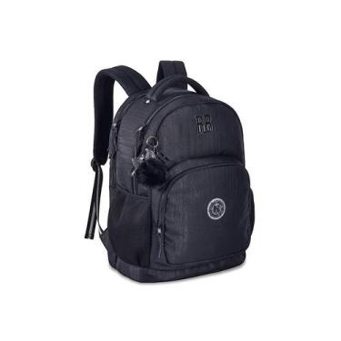 Imagem de Mochila de Costas REBECCA BONBON Crinkle Brilho 19" RB24579 - CLIO