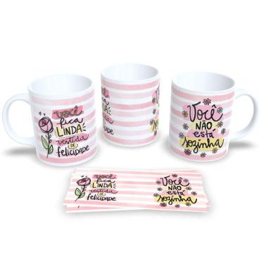 Imagem de Canecas de Porcelna Personalizadas dia Internacional da Mulher 8 de Ma