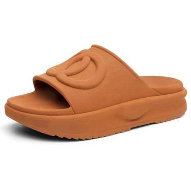 Imagem de Sandália feminina Papete tamanco  chinelo de dedo feminino casual leve