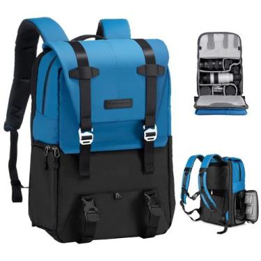 Imagem de Mochila K&F Concept para Câmera - Grande Capacidade (20L) com Capa de 