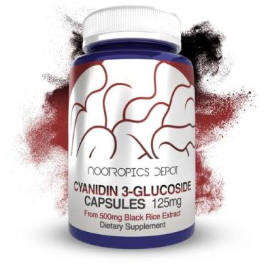 Imagem de Suplemento Nootrópico Depot Cianidina 3-Glucosídeo - 125mg - 60 Cápsul