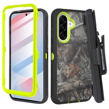 Imagem de Kewtary Capa para celular Samsung Galaxy A56/A36 com protetor de tela - Coldre de clipe de cinto durável de nível militar, proteção total à prova de choque e suporte integrado para máxima segurança