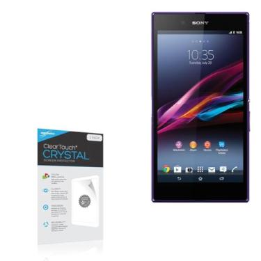 Imagem de BoxWave Protetor de tela compatível com Sony Xperia Z Ultra – ClearTouch Crystal (pacote com 2), película HD – Protege contra arranhões