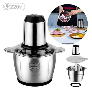 Imagem de Triturador de Carne e Legumes 220V  Motor de Alta Potência para Melhor