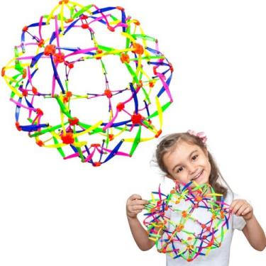 Imagem de Bola Mágica Esfera De Hoberman Bola  Abre E Fecha Ao Lançar - STORE SH