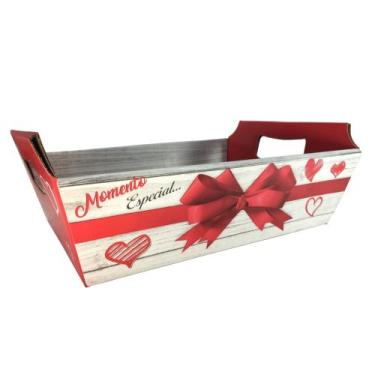 Imagem de Kit Cesta Café da Manhã G - Contém Cesta, laço e saco - Momento Especi