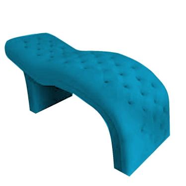 Imagem de Maca Lany 180 Estética Estofada Design Cílios Sobrancelhas Turquesa Suede