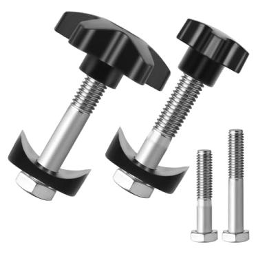 Imagem de Ayzylpth 2 conjuntos de puxadores de substituição para andador de rolos, ajuste de braço de substituição confortável universal, puxadores de peças de rolo de hardware para rollator