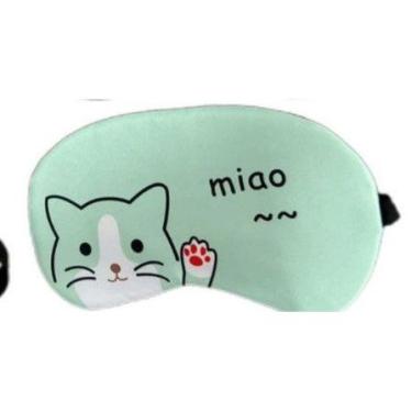 Imagem de Máscara Olhos Dormir Fofa Gatinho Ursinho Descanso Cilhos Bear - NoBra