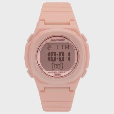 Imagem de Relógio Mormaii Feminino Ref: Mo8007b/8t Esportivo Digital Rosa