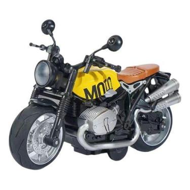 Imagem de Super Motos De Fricçao D Ferro Miniatura Harley-davidson Som E Led - S