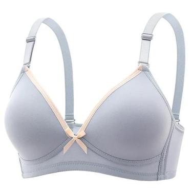 Imagem de Sutiã Reunido Pequeno Para Meninas Sem Anéis De Aço Roupa Íntima Fina 
