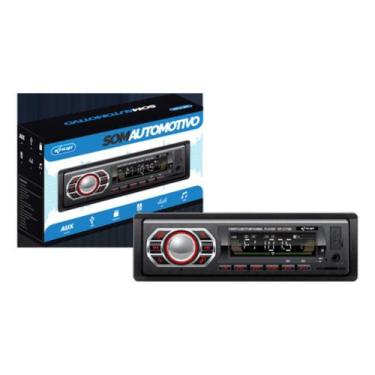 Imagem de Radio Automotivo Som KP-C17BH C/ USB, BT Leitor De Cartão SD - Knuo