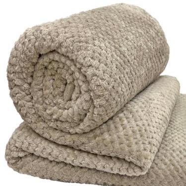 Imagem de Cobertor De Casal Queen Size Fofinho e Grosso Kiley Antialergico - De 