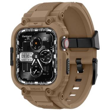 Imagem de Pulseiras AMBand para Apple Watch 45mm - Cor Areia do Deserto
