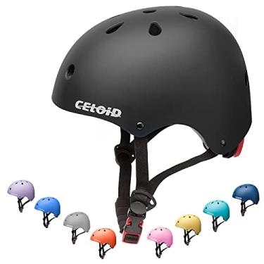 Imagem de CELOID Capacete de bicicleta infantil, capacetes de skate para crianças de 5 a 8 a 9 anos, meninos e meninas, ajustável, multiesportivo, bicicleta, skate, futebol, patins, patins, patins, patins
