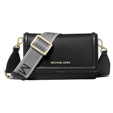 Imagem de Michael Kors Alça transversal para celular pequena Jet Set, Preto, One Size