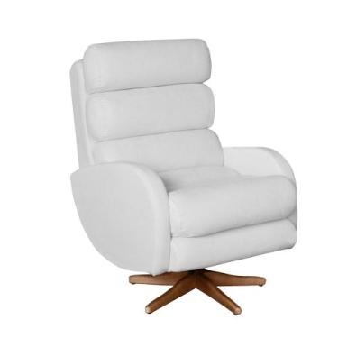 Imagem de Poltrona Amamentação Maitê Premium Com Balanço Puff Quadrado - Bebê Co