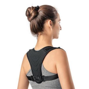 Imagem de Colete Cinta Modela Corretor Costas Coluna Lombar Postura P