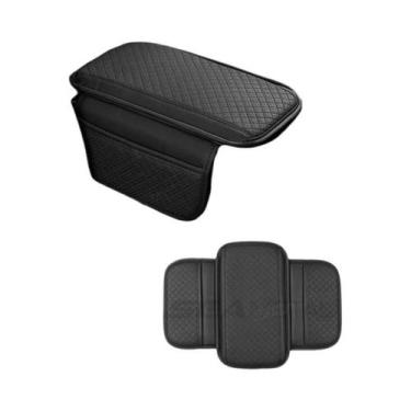 Imagem de Almofada de Apoio de Braço para Carro - Antiderrapante e com Bolso de 