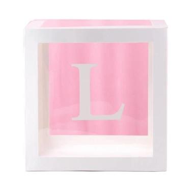 Imagem de Caixa de Balão Transparente para Chá de Bebê, Aniversário e Casamento,