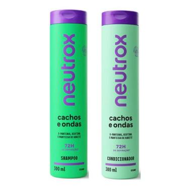 Imagem de Kit Neutrox Cachos e Ondas Shampoo Condicionador 300Ml