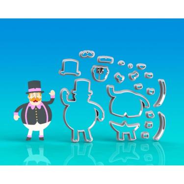 Imagem de Cortador Mundo Bita Bita Modular Tamanho 10Cm