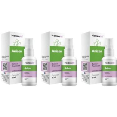Imagem de Homeopet Anizen 30ml - Real H - 3 Unidades