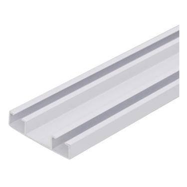 Imagem de Trilho Duplo Guia Cortina Teto Cortineiro 1,20 m