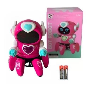 Imagem de Brinquedo Robo Lady Infantil Dançante Som Luz - TOYS