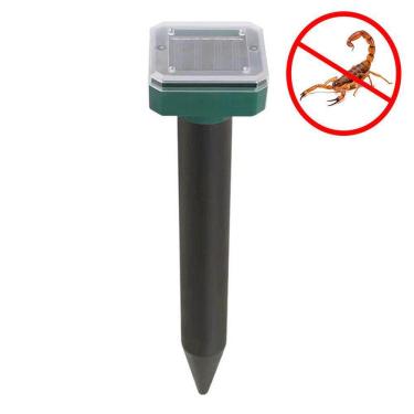 Imagem de Repelente Solar Ultrassonico Pestes Cobras Ratos Roedores Jardim Externo