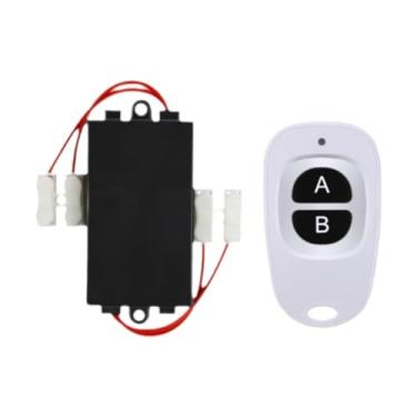 Imagem de Gralara Conjunto de Interruptores de Controle Remoto com Controlador de Clipe de Terminal Controle Remoto Prático para Ventilador para Sala de Estar Luz de Ve, Tipo a