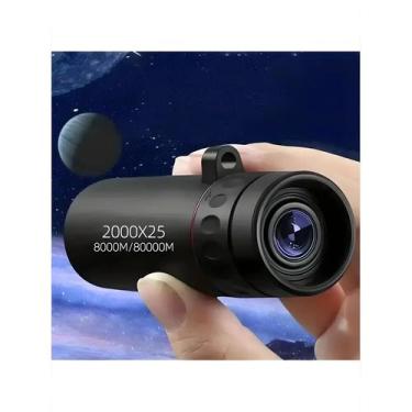 Imagem de Telescópio Monocular HD Para Exterior 2000x25 Suporte Portátil Para Ce