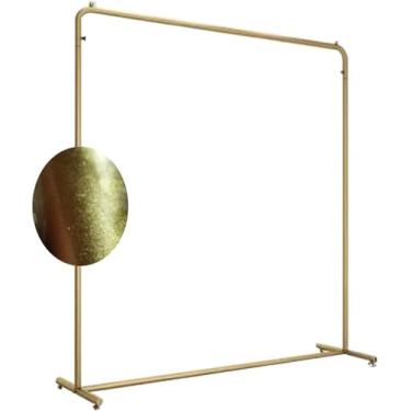 Imagem de Cabide De Roupas Dourado, Cabide De Roupas Comercial Independente Para Pendurar Roupas, Rack De Armazenamento De Organizador De Quarto Multi-futiol Resistente Para Organização, A, 100x40x180cm