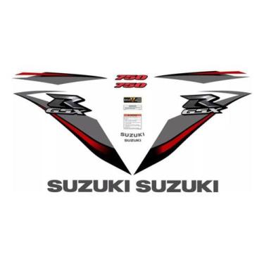 Imagem de Kit Adesivos Suzuki Gsxr 750 - Spts