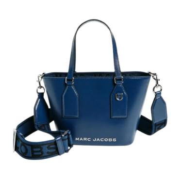 Imagem de Marc Jacobs Bolsa pequena da marca registrada, Azul (azul azul), Small