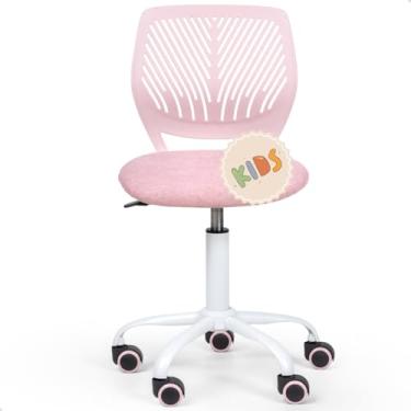 Imagem de Cadeira Kids and Teens Giratória Tela Mesh Moderna prime.office P150 (Rosa)