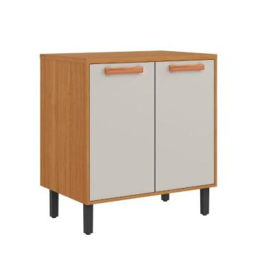 Imagem de Balcao itatiaia napoles 80cm 2pt c/tp - ITATIAIA MOVEIS, Off White