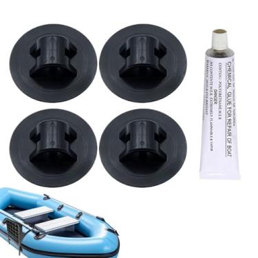 Imagem de Suporte Para Motor De Embarcações,Porta-Motor para Embarcações Aquáticas | Instalação Fácil Ajuste Amplo Peça de Reposição para Proprietários de Caiaques Canoas Pequenas Embarcações e Barqueiros