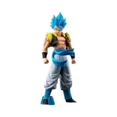 Imagem de 31cm Dragon Ball Z Super Saiyan Azul Gogeta Pvc Figura De Ação Modelo 