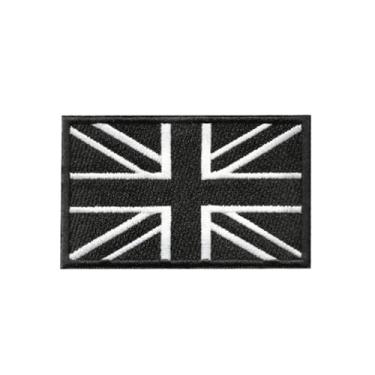 Imagem de Ruoming Ruoming 1 peça bandeira nacional 5 adesivos de ferro, 8 x 5 cm, adesivos bordados para roupas, bolsas (Reino Unido)