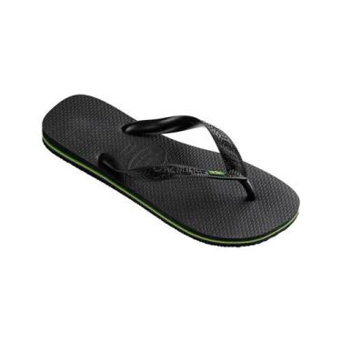 Imagem de Chinelo havaianas brasil, Preto, 35