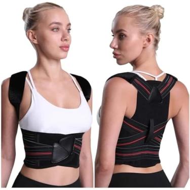 Imagem de Corretor De Postura Mulheres Homens Crianças, Corretor De Postura Mais Reto Invisível Para Trás, Melhora O Alívio Da Dor Na Postura Do Pescoço, Costas, Ombros Postura Das Costas, Medium